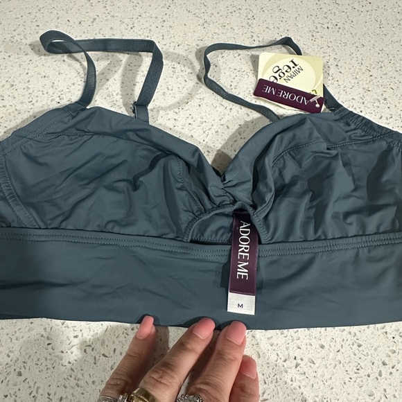 Adore Me Blue lingerie Set NWT - Picture 3 of 3